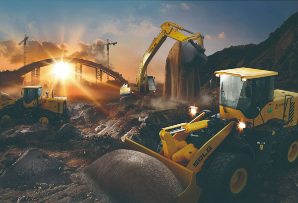 máy xúc lật sdlg-4